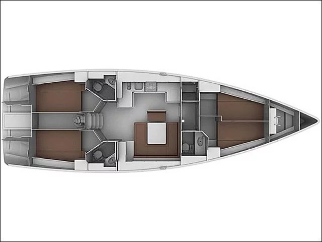 Bavaria Cruiser 45 (Patroklos) Plan image - 3