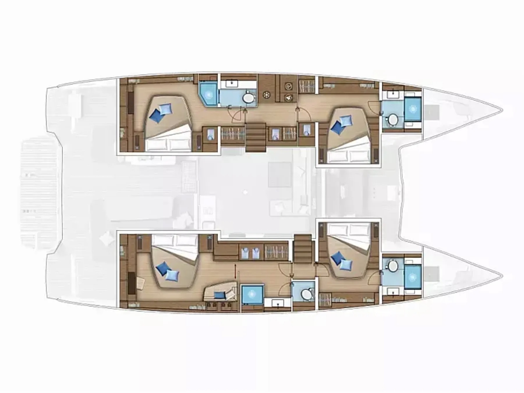 Lagoon 55 (6+2 cab) — photo 19