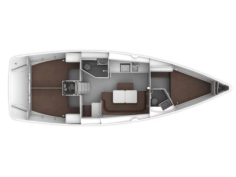 Bavaria Cruiser 41 (MH 61) Plan image - 9