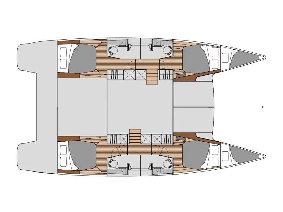 Fountaine Pajot Helia 44 Evolution (Peacemaker) Plan image - 49