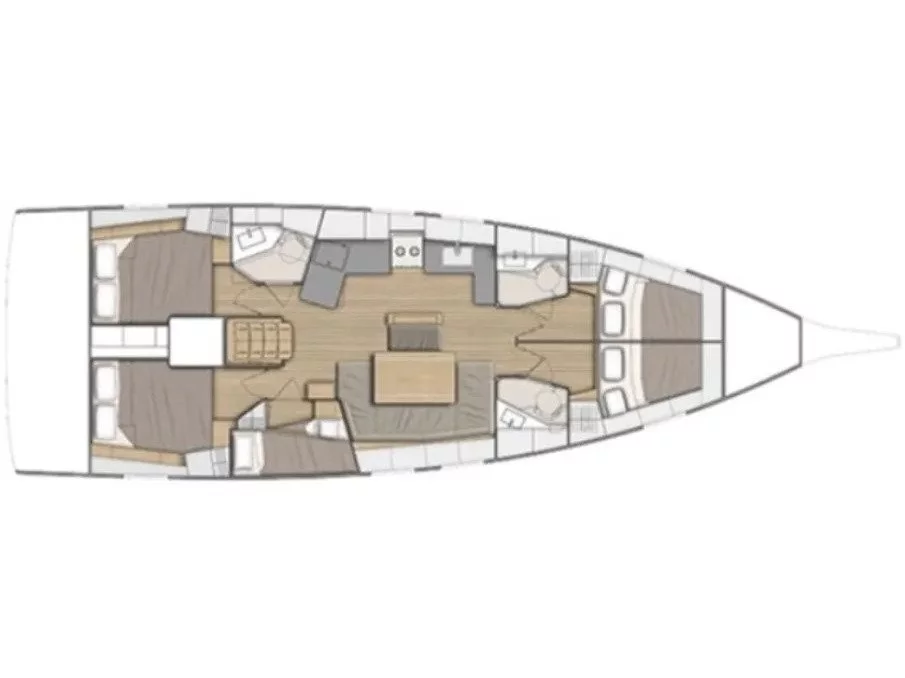 Oceanis 46.1 (Anemos) Plan image - 13