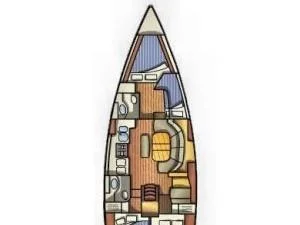Oceanis 411 (HYPO) Plan image - 7