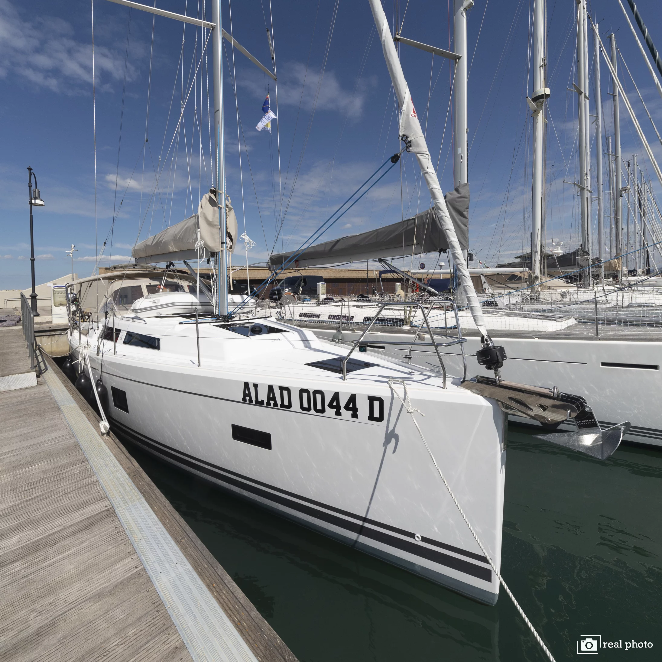 Hanse 388 (Tecla -, Solar Panel - BOTH SAILS triradial, Retractabile Bow Trust)  - 6