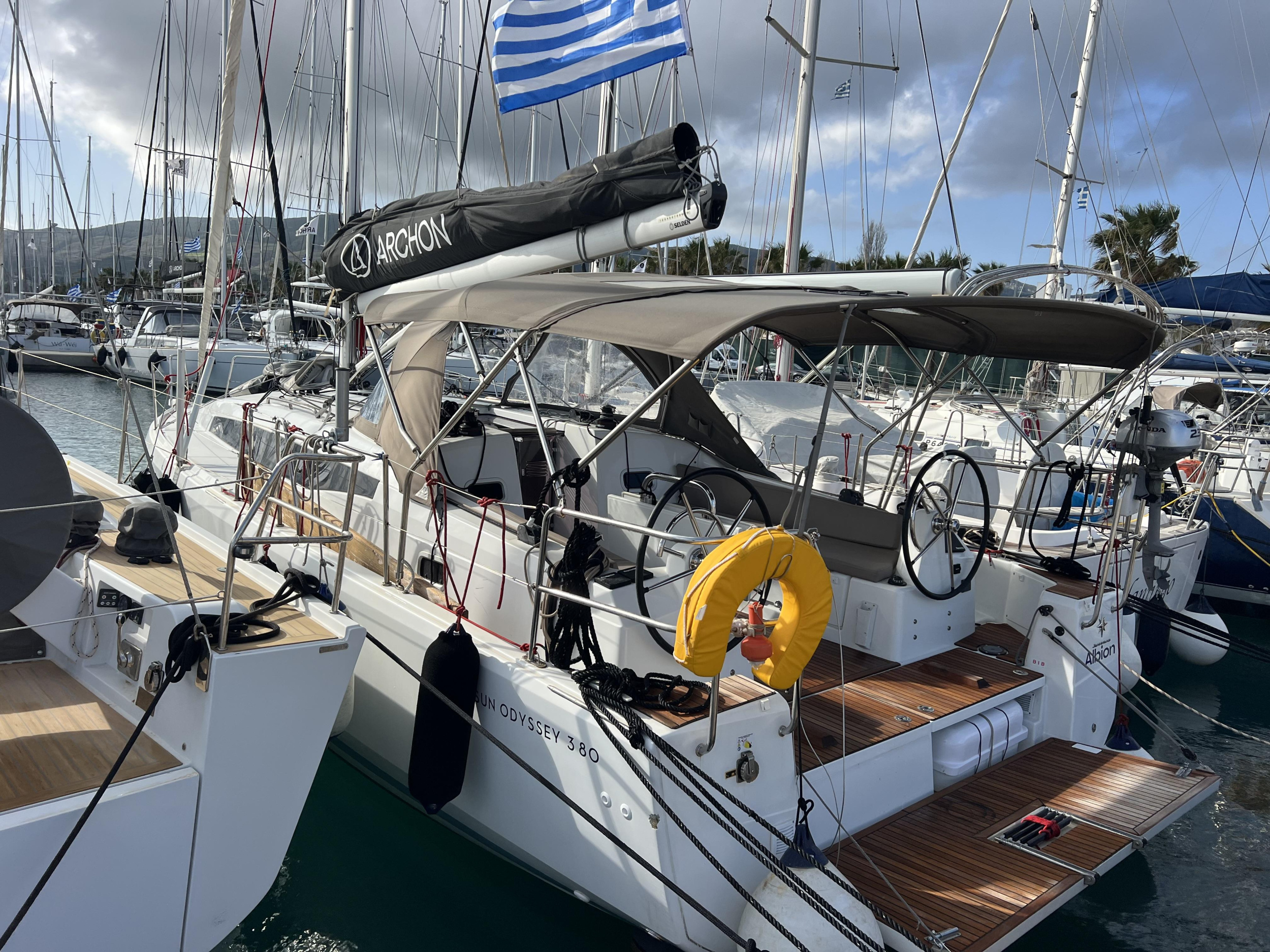 Photo #15 - Sun Odyssey 380 (Albion) in Kos - 24390