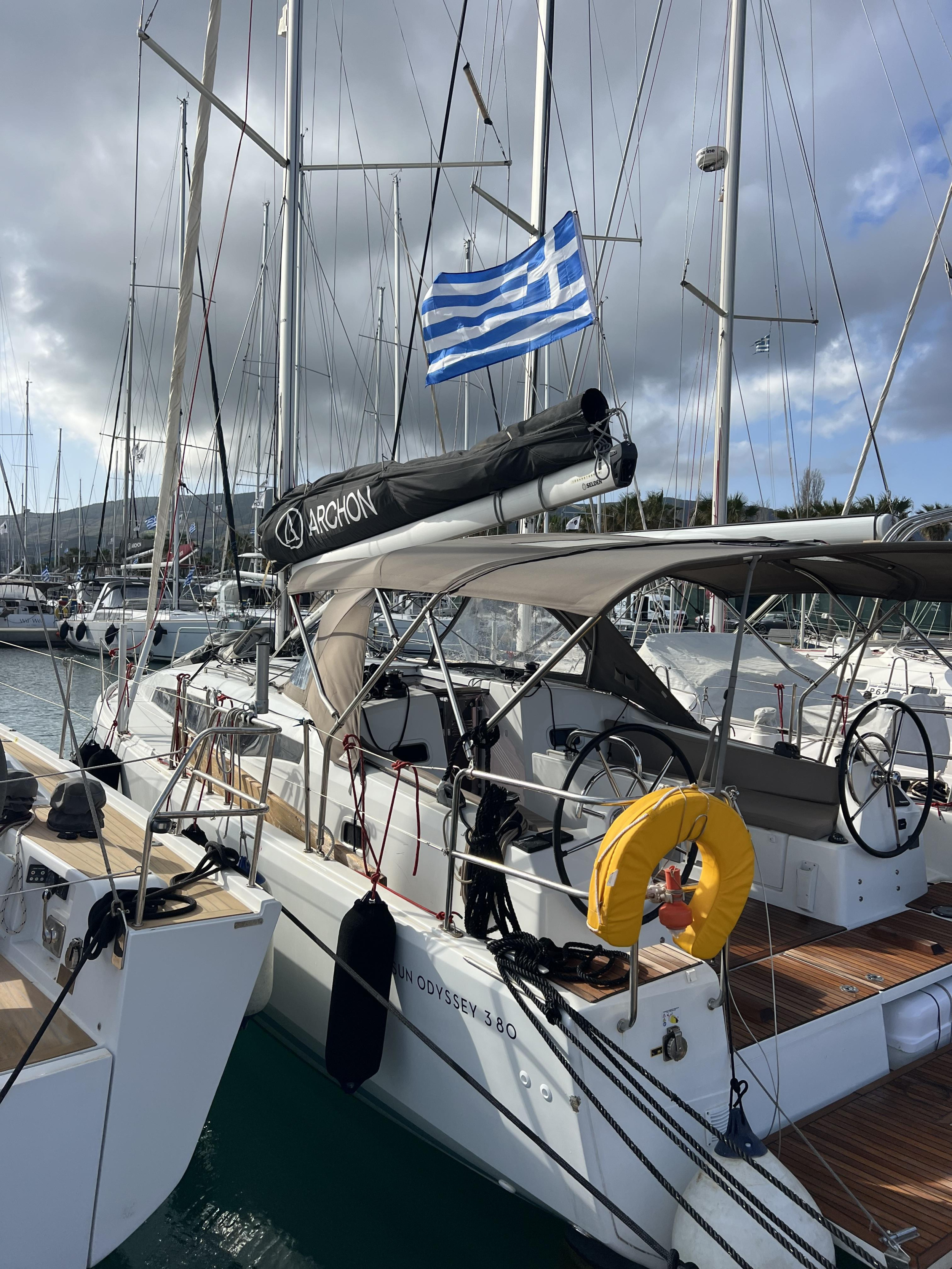 Photo #3 - Sun Odyssey 380 (Albion) in Kos - 24390