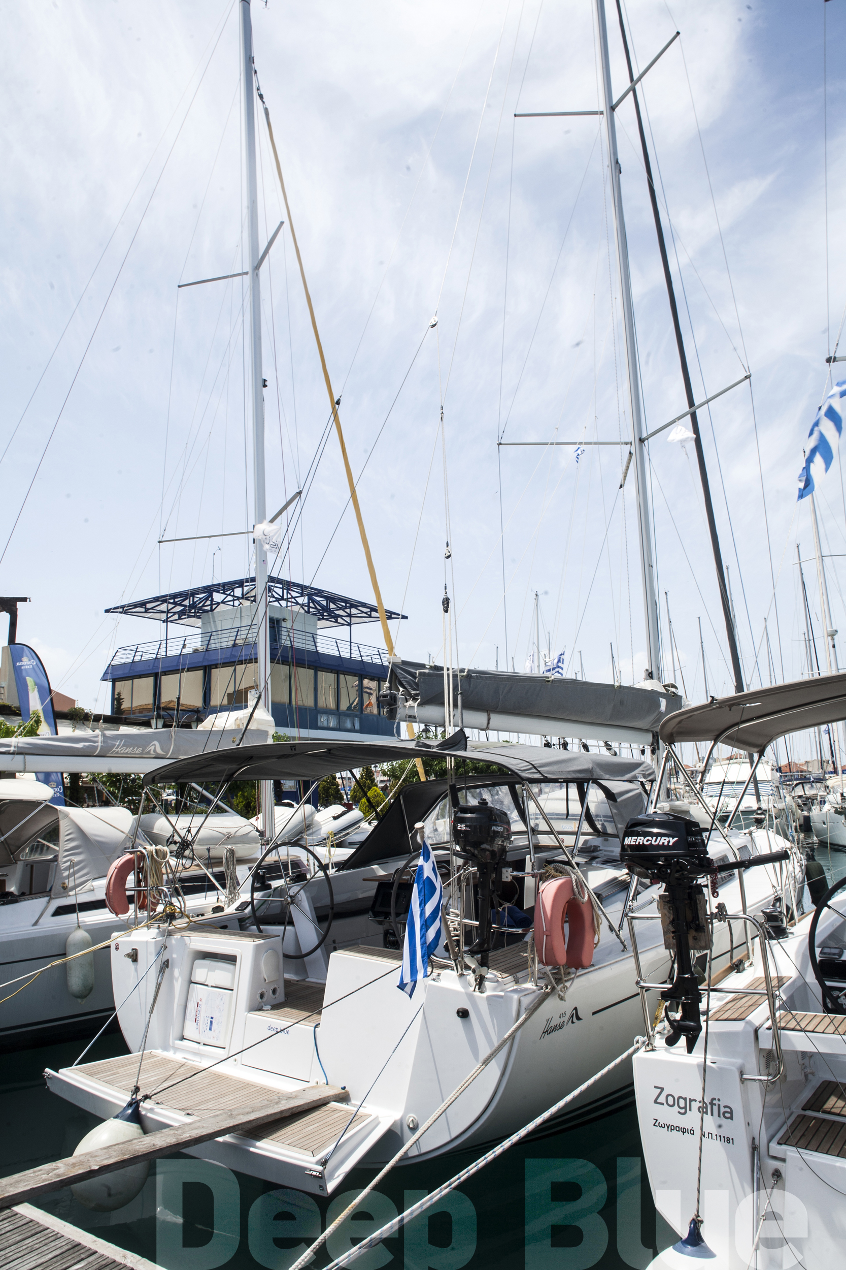 Photo #3 - Hanse 415 (Deep Blue) in Lavrion - 24059