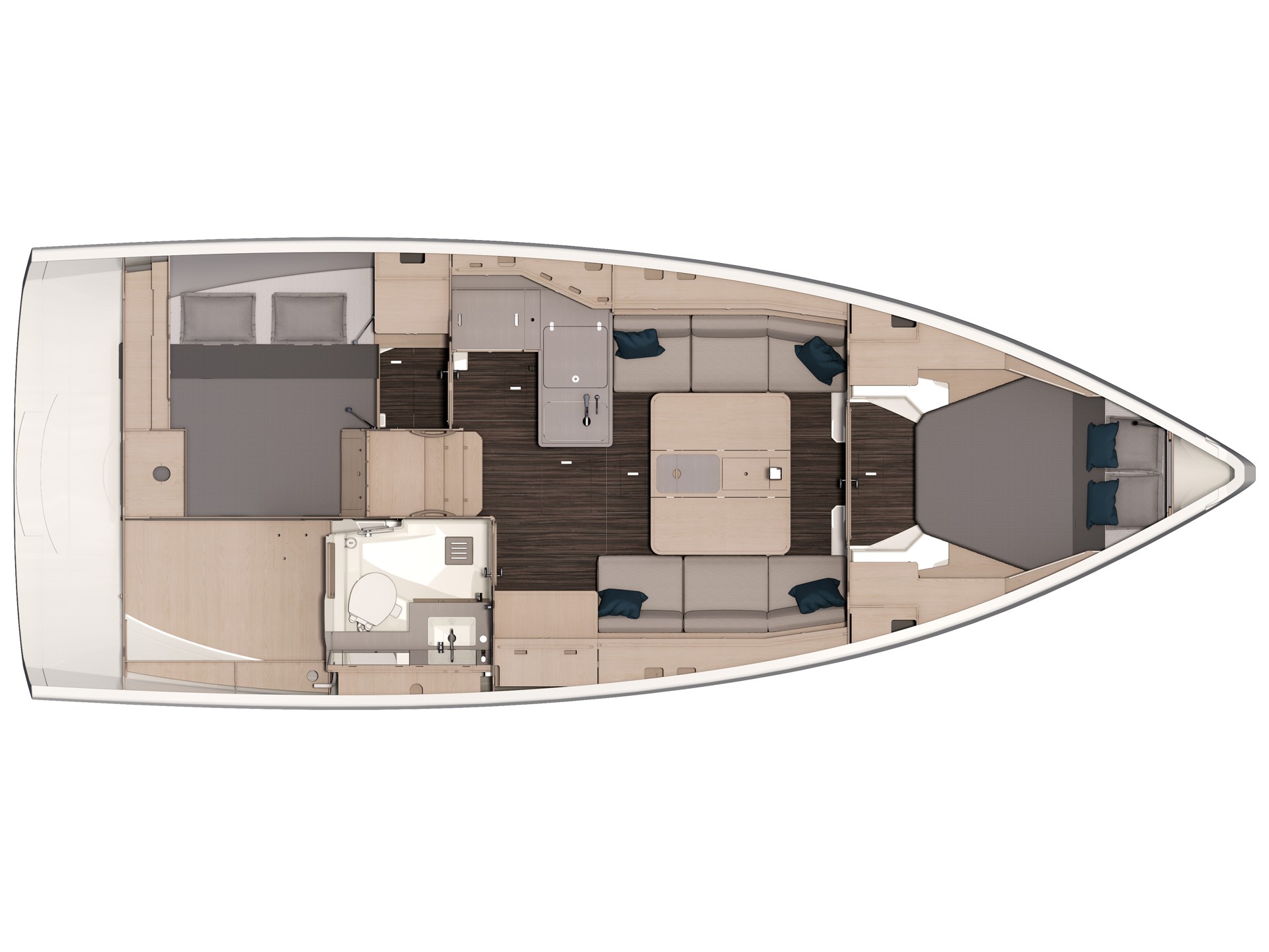 Photo #7 - Dufour 37 (Zazu) in Portorosa - 23252