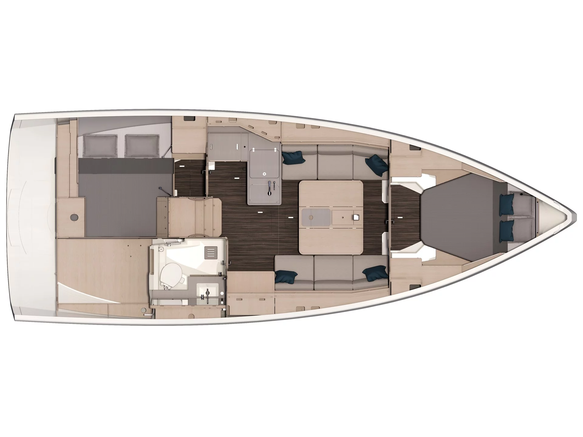 Dufour 37 (Zazu) Plan image - 6