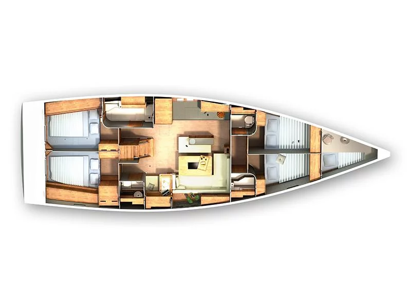 Hanse 505 (Anse) Plan image - 21