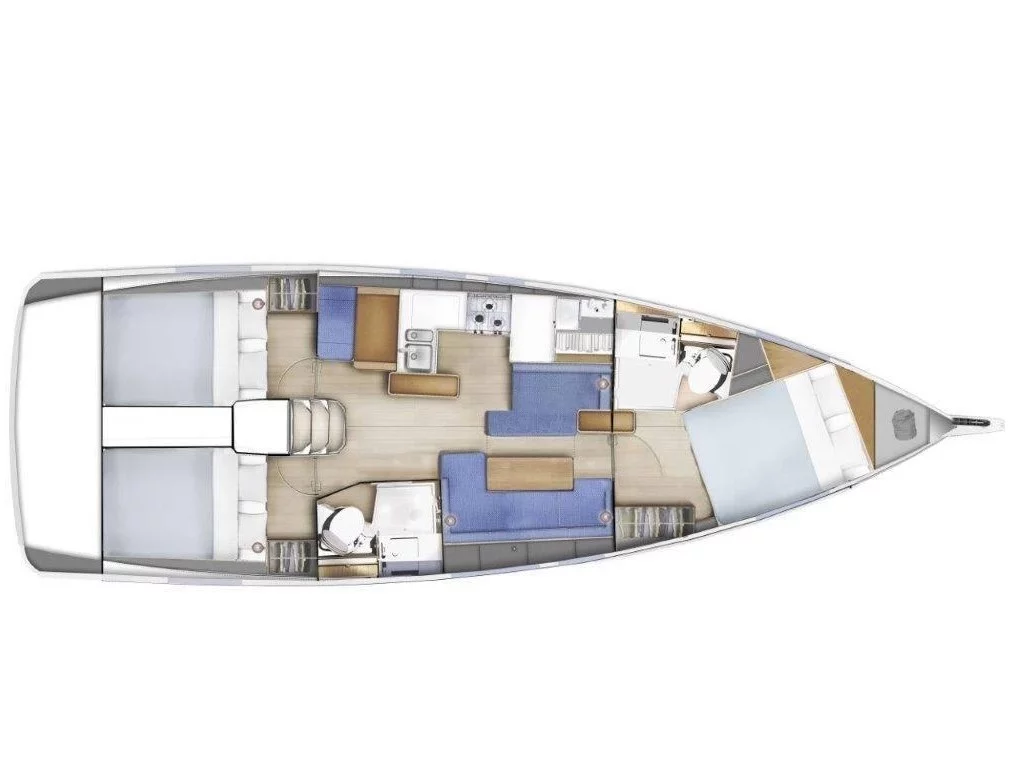 Sun Odyssey 410 (Martha) Plan image - 11