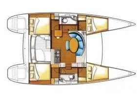 Lagoon 380 (OSCAR III) Plan image - 8