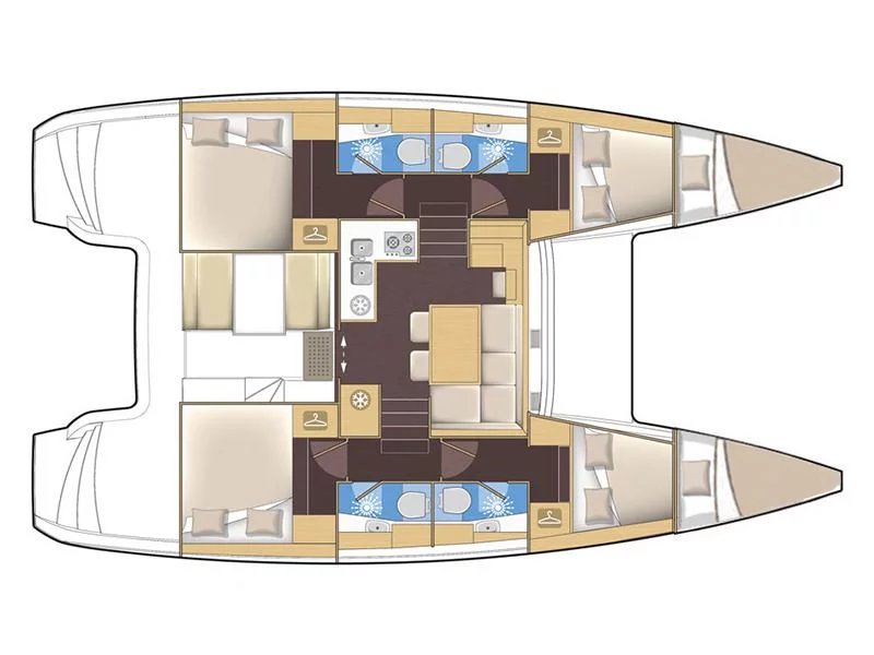Lagoon 39 2016 (Bob Cat) Plan image - 30