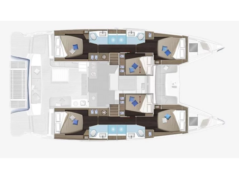 Lagoon 51 (ARANEL) Plan image - 132