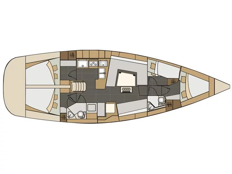 Elan 45 Impression. (Alkistis) Plan image - 6