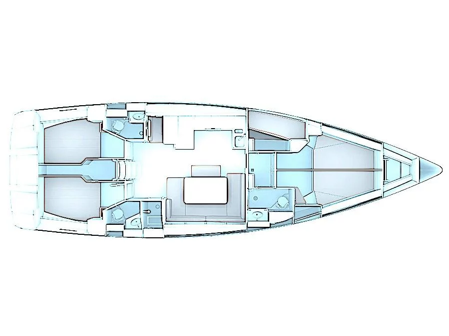 Bavaria Cruiser 51 (Given To Fly) Plan image - 5