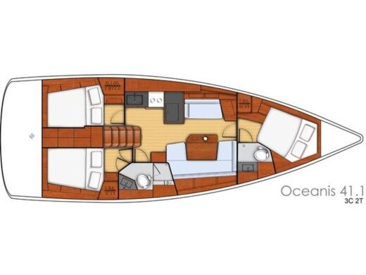 Oceanis 41.1 — photo 9