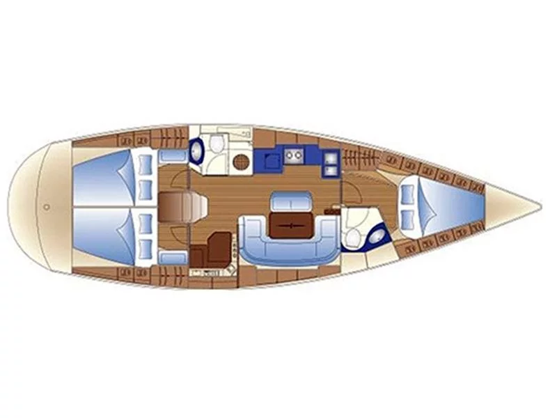 Bavaria 43 Cruiser (Yilki) Plan image - 5
