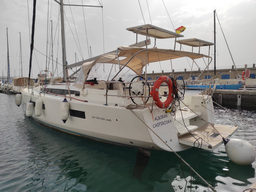 Photo #1 - Sun Odyssey 440 (Alboran Caipiroska (Las Galletas)) in Marina del Sur - 19061