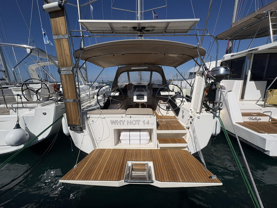 Photo #1 - Dufour 390 (Why Not 14) in Port of Lefkas - 4146