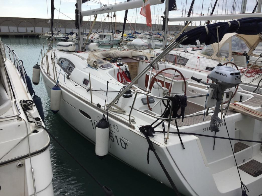 Photo #1 - Oceanis 43 (Silly Shark (GND)) in Grenada Yacht Club - 7893