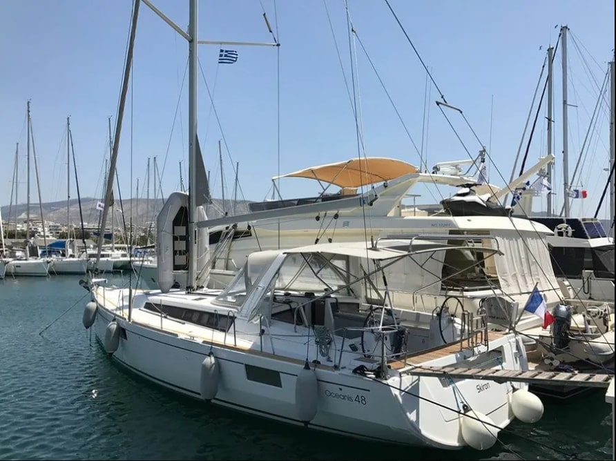 Photo #1 - Oceanis 48 (AF-O48S) in Alimos Marina - 61441