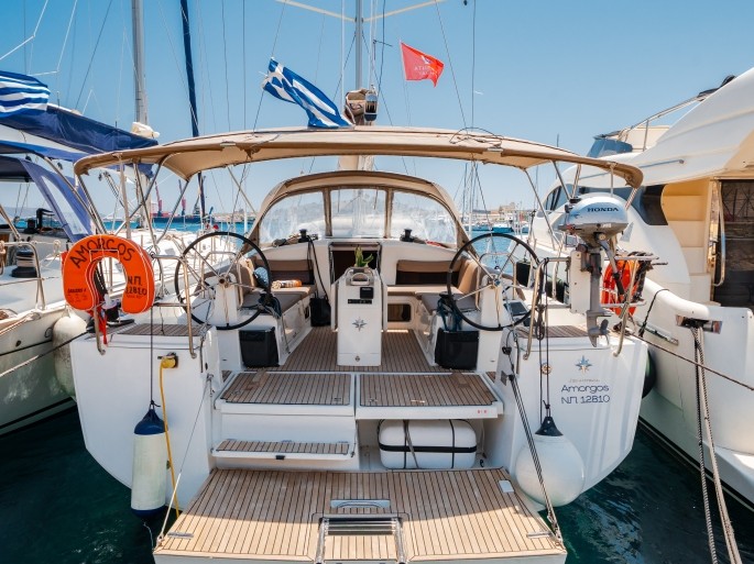 Photo #1 - Sun Odyssey 440 (AMORGOS) in Main Port - 18669