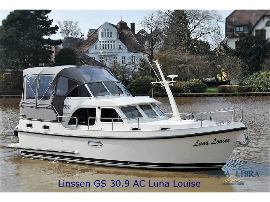 Photo #1 - Linssen GS 30.9 AC (Luna Louise) in Jachthaven De Spaanjerd - 17914