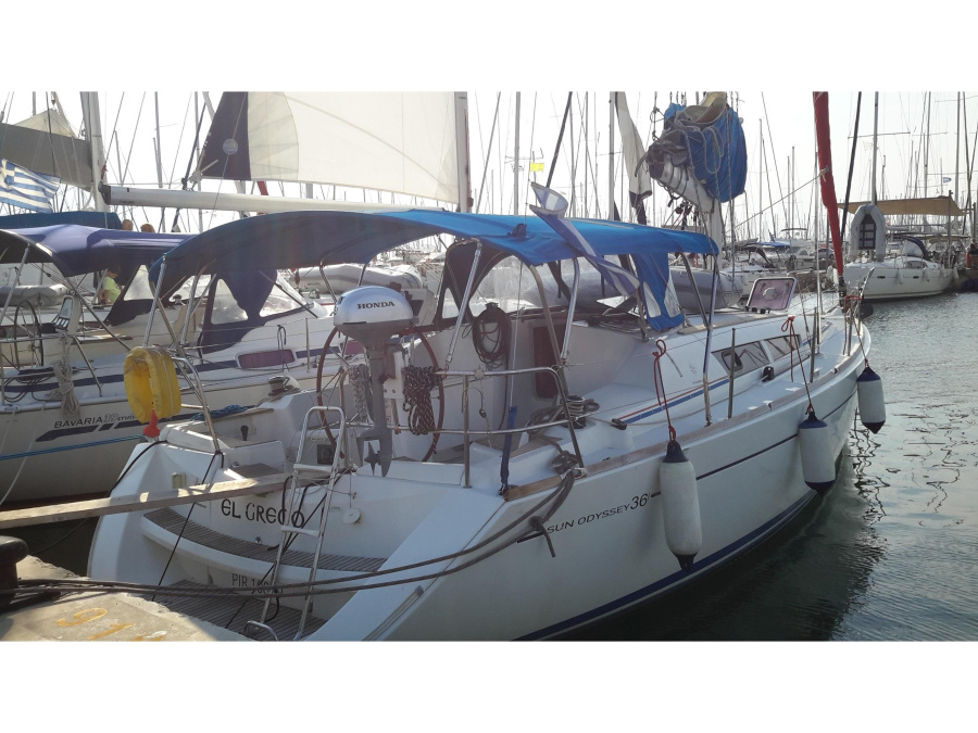 Photo #1 - Sun Odyssey 36i (El Greco) in Alimos Marina - 9987