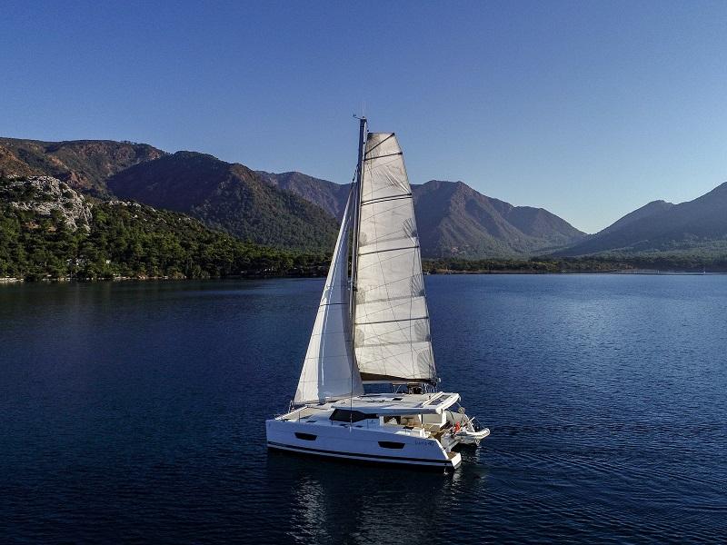 Photo #1 - Lucia 40 (Amber) in Yacht Marina - 7710