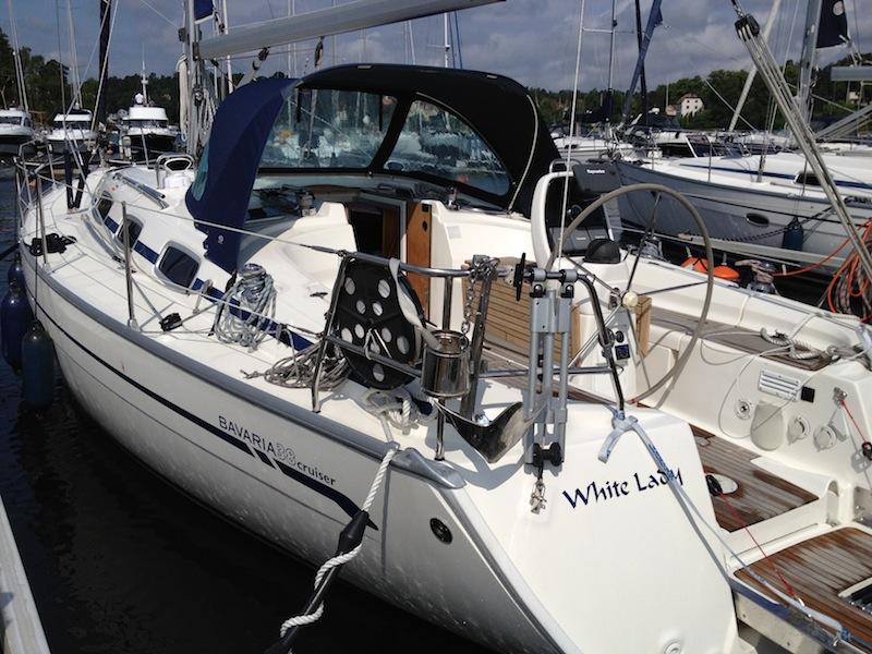 Photo #1 - Bavaria 38 Cruiser (White Lady) in Saltsjö Pir Marina - 24405