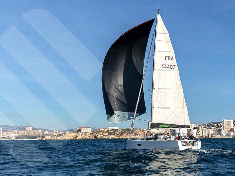 Photo #1 - Elan S3 (Kind of Blue) in Marseille Old Port - 7148