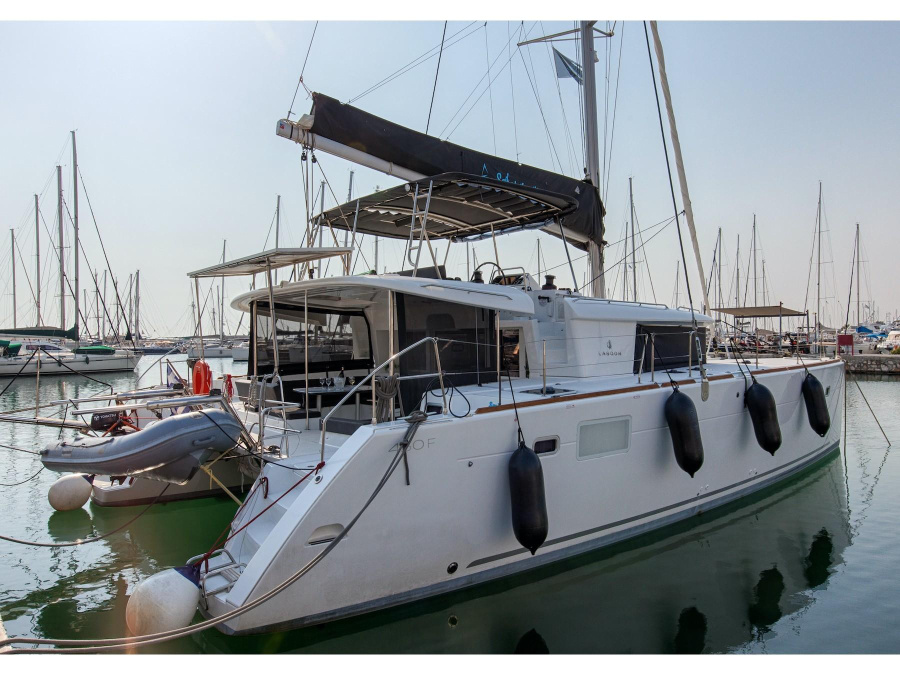 Photo #1 - Lagoon 450  Flybridge (Smile) in Alimos Marina - 9496