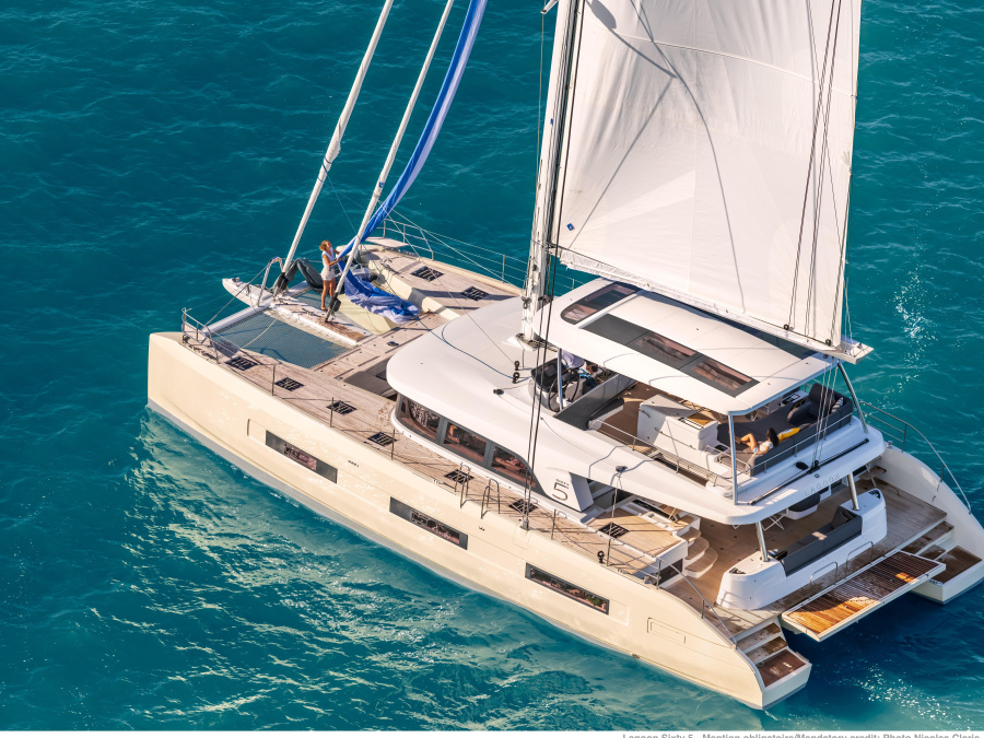 Photo #1 - Lagoon Sixty 5 owner cabin (SAILUXE - Aura) in Marina - 63935