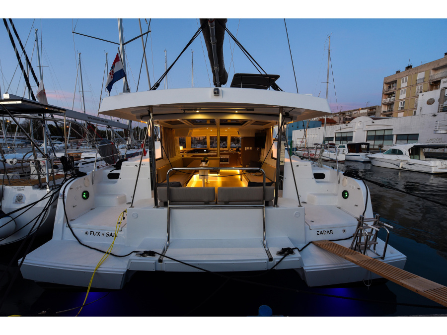 Photo #1 - Bali Catspace (FUX 4 Sail - AC + GENERATOR) in Marina Zadar - 14463