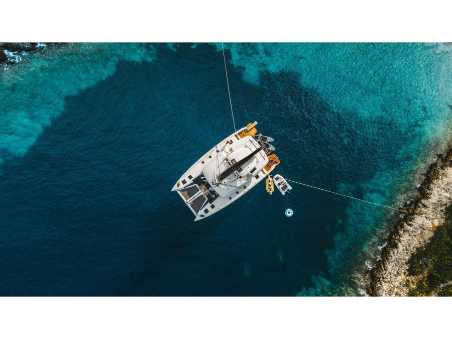 Photo #1 - Lagoon 51 (CELINA) in Port of Lefkas - 63760