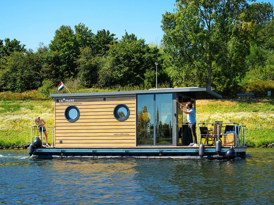 Photo #1 - Houseboat (La mare M) (Copenhagen) in Jachthaven De Spaanjerd - 21759