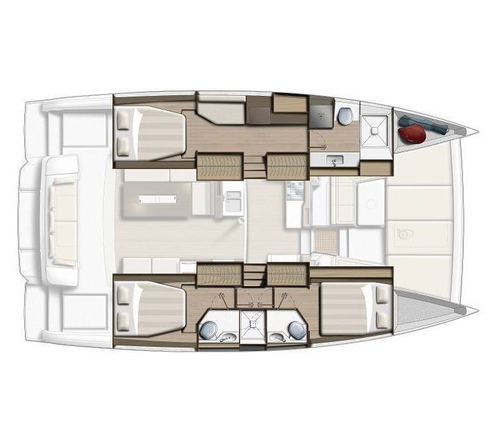 BALI 42 LE NOLY FULL EQUIPE OWNERS - 2