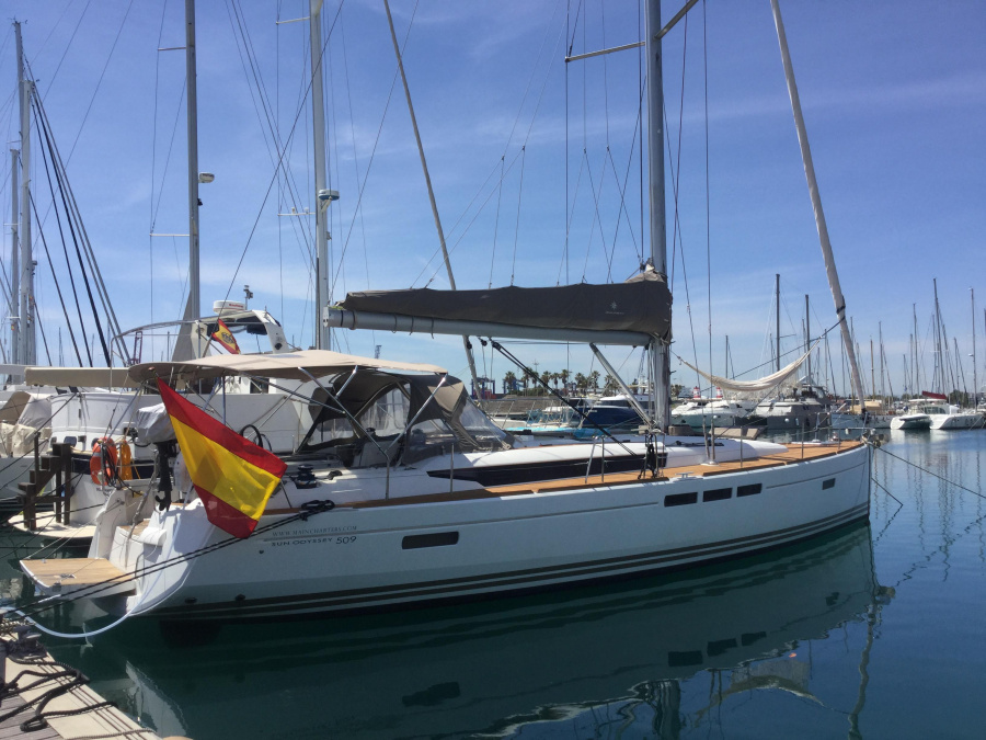 Photo #1 - Sun Odyssey 509 (Nuk) in La Marina de - 21895