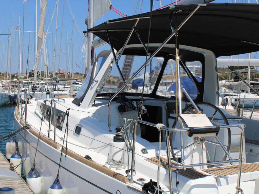 Photo #1 - Oceanis 38.1 (Zeus) in Olympic Marina - 20605