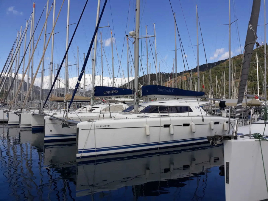 Photo #1 - Nautitech 47 (Kassiopeia) in D-Marin Göcek Marina - 23157