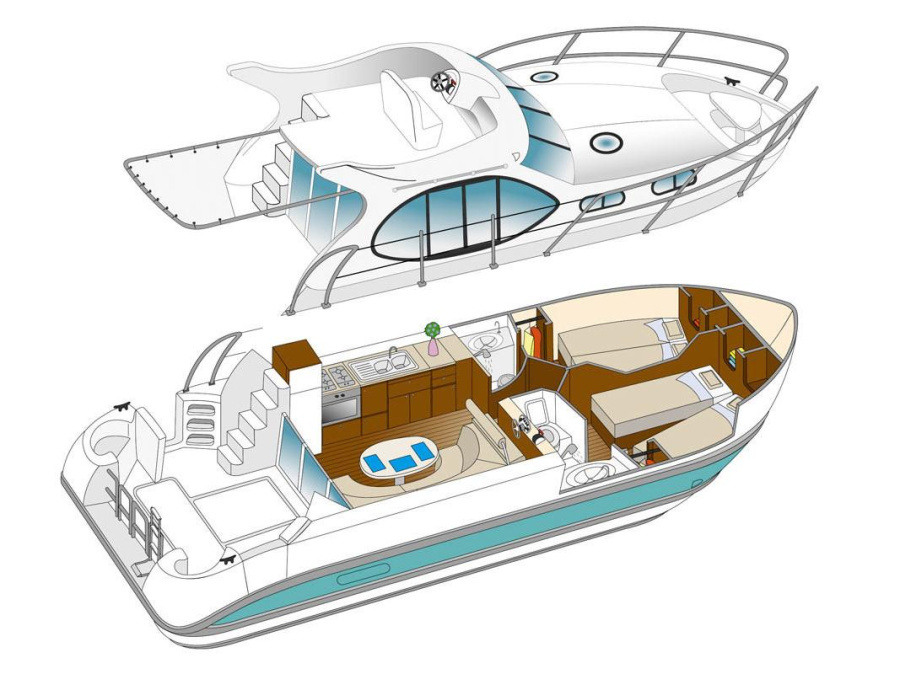 Photo #1 - Estivale Quattro (Nicols Estivale Quattro-40) en Marina Müritz - 22562