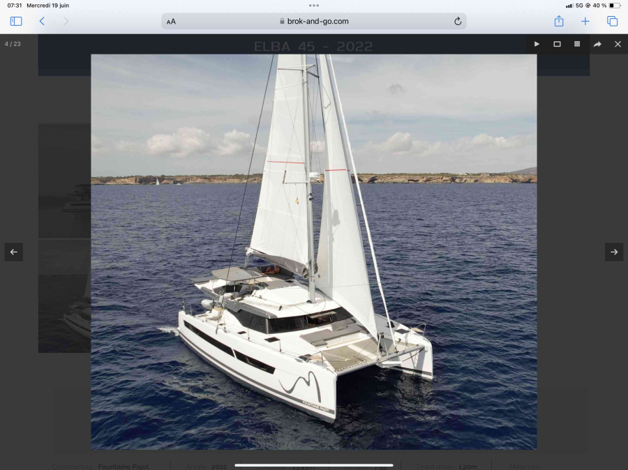 Photo #1 - Elba 45 (Marlea II) in Les Marines de Cogolin - 22514