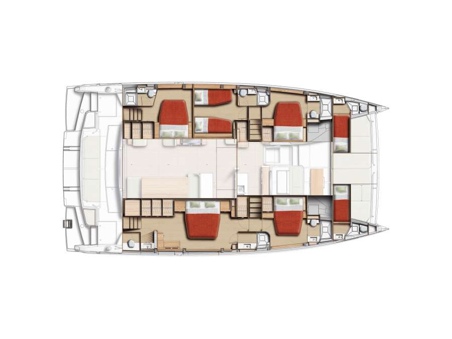 Photo #1 - Bali 5.8-5 cabin (Alhena) en Marina di - 63762