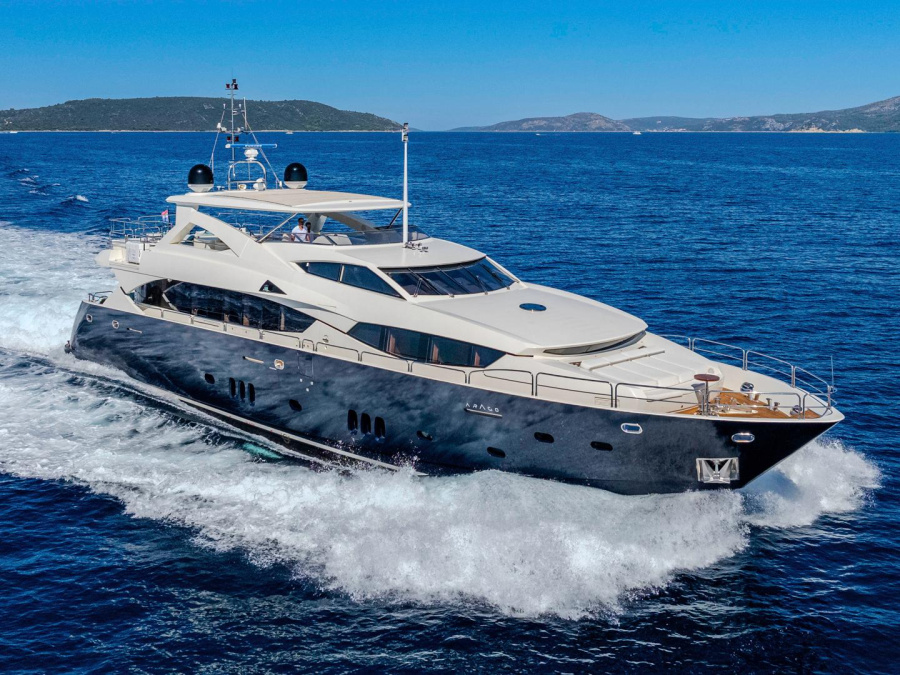 Photo #1 - Sunseeker Yacht 34M (Arago) in Marina Frapa - 65433