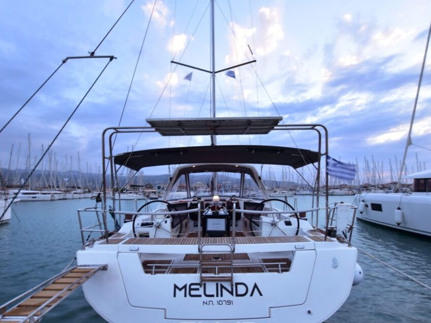 Photo #1 - Oceanis 45 (4 cab.) (Melinda) in Port of Lefkas - 65564