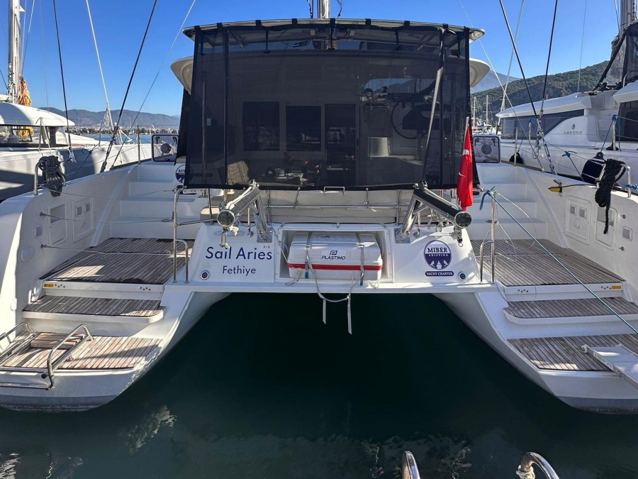 Photo #1 - Lagoon 40 (Miber Aries) in Ece Marina - 64806