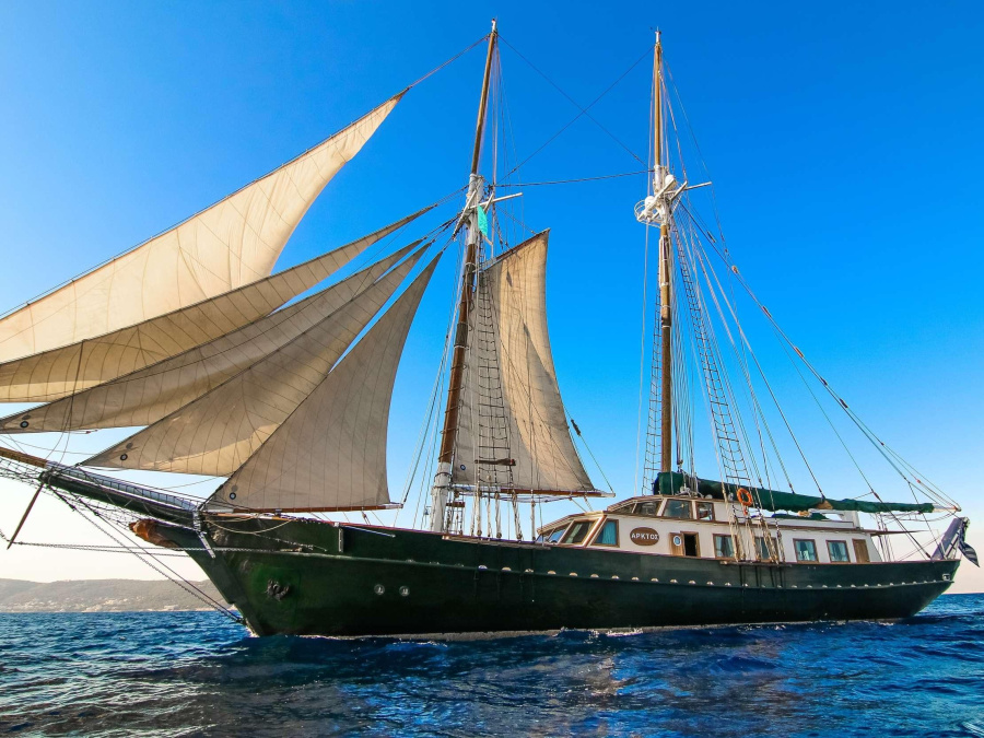 Photo #1 - Motor sailor (Arktos) in  - 67798