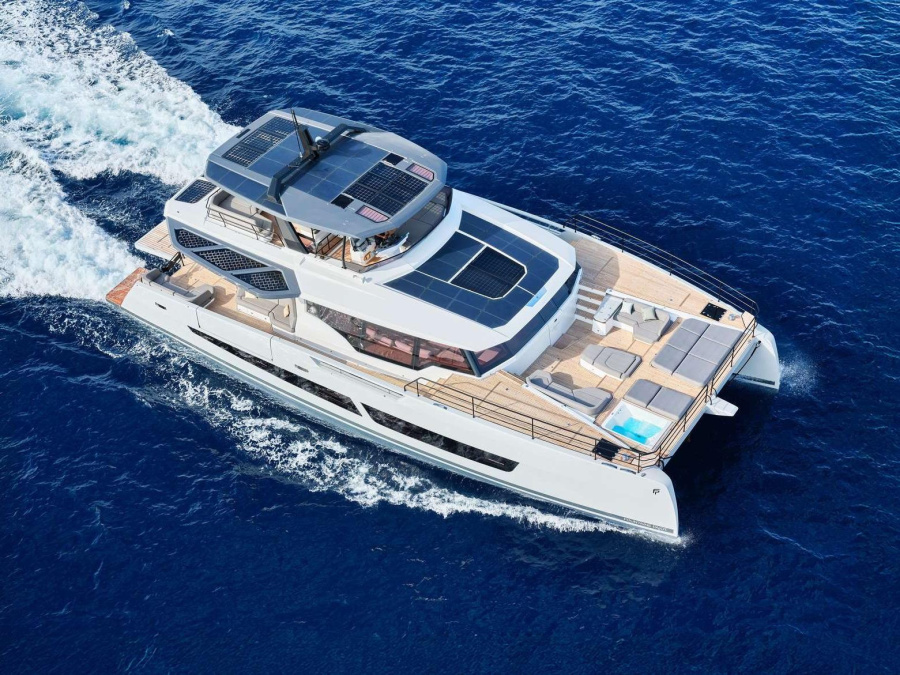 Photo #1 - Fountaine Pajot Power 80 (5 cab) (Alina) in Alimos Marina - 67799