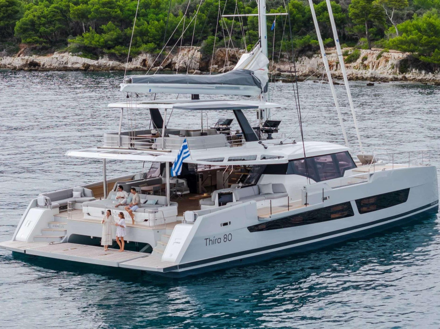 Photo #1 - Fountaine Pajot Thira 80 (Magic Moments) in Beach Resort Marina - 67801