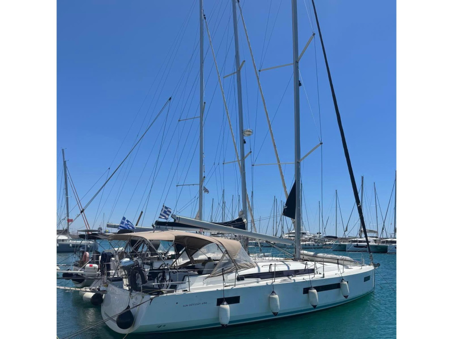 Photo #1 - Sun Odyssey 490 (Konstantinos) in Alimos Marina - 65625